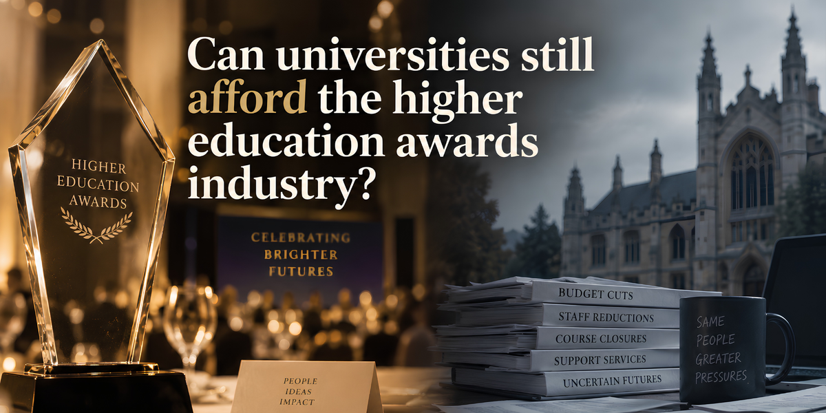 Can universities still afford the higher education awards industry?